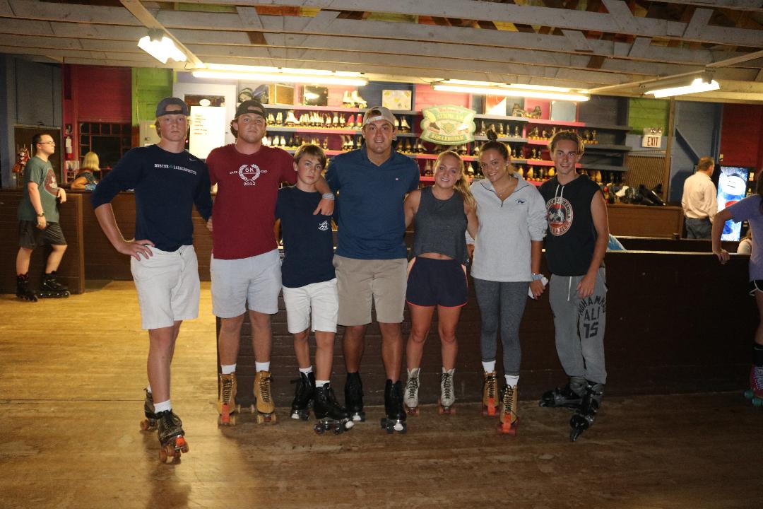 Wednesday night roller skating at Sunbeam Roller Rink